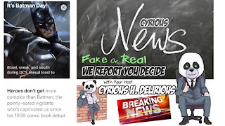 Ep002 Cyrious News celebrating Batman Day