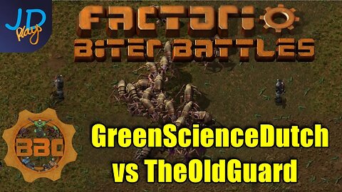 Factorio PvP Biter Battles ⚙️ BBChampions ⚙️ GreenScienceDutch vs TheOldGuard