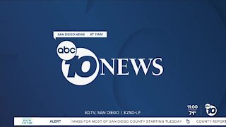 ABC 10News at 11am Top Stories