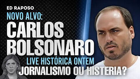 SUPER LIVE HISTÓRICA, OPERAÇÃO CONTRA CARLOS BOLSONARO E RENAN VAI À FORRA COM A VALE