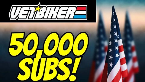 Veteran Biker Live Stream 50K Subscribers