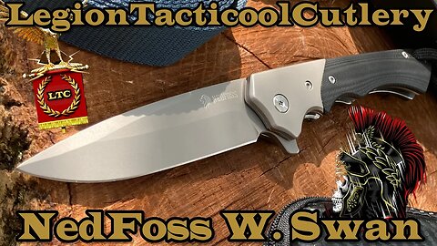 NedFoss W. Swan flipper Gentlemen folder! An awesome blade!