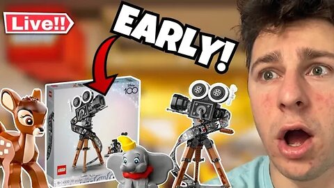 LEGO Walt Disney Tribute Camera #live