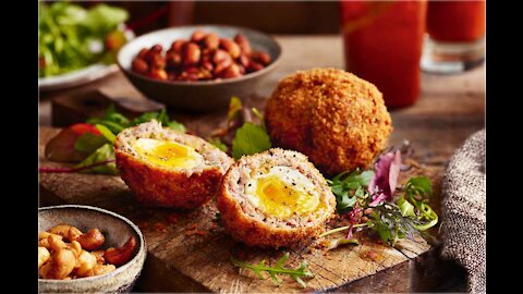 Bacon-wrapped Scotch Eggs