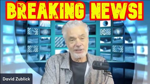 David Zublick BREAKING NEWS!