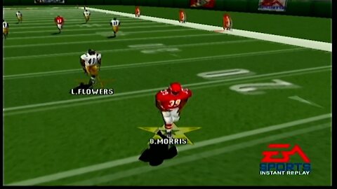 Madden NFl 2000 Steelers vs Chiefs Part 1