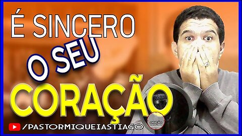 🔴LIVE #EP108 Um salmo de sinceridade - Pr Miquéias Tiago