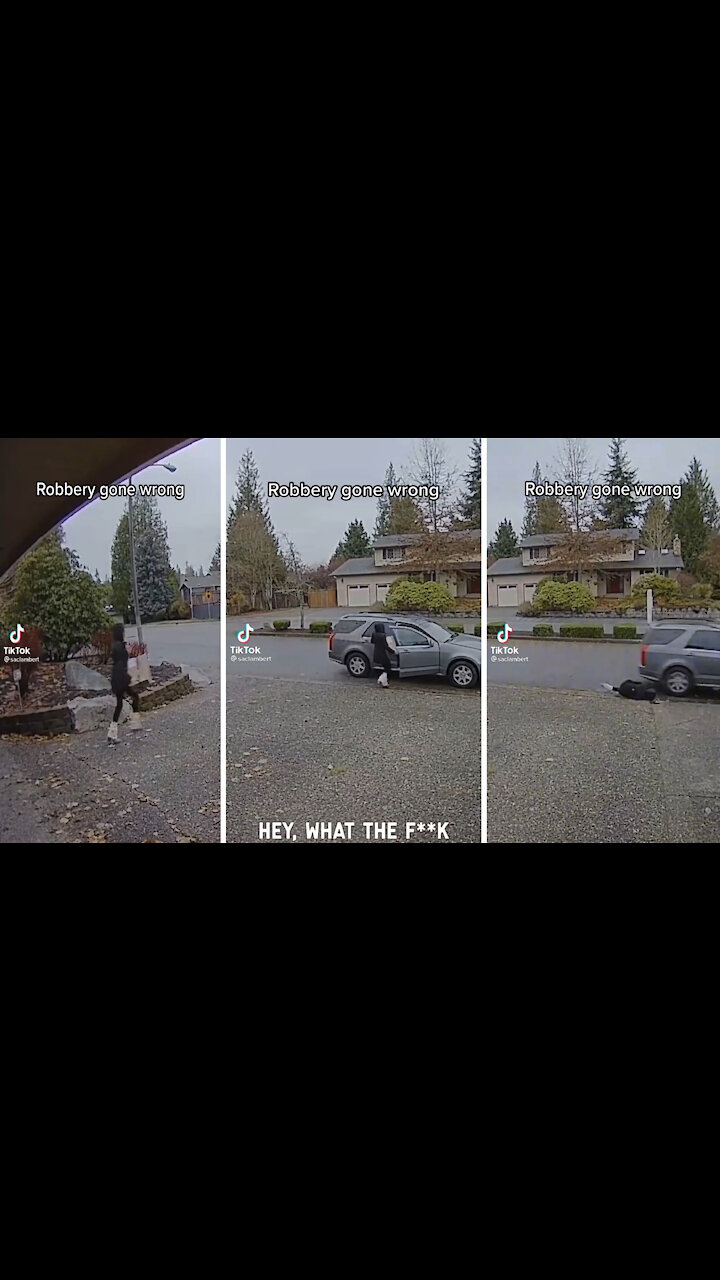 Robbery Gone Wrong Caught On Camera