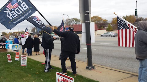 Protest against socialism being shoved into USA throat Nov 13, 2021