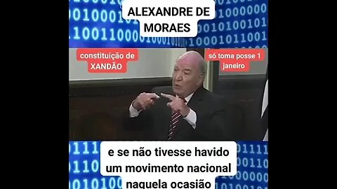 RECADO DADO AO SENHOR MINISTRO 4LEXANDRE DE MOR4ES