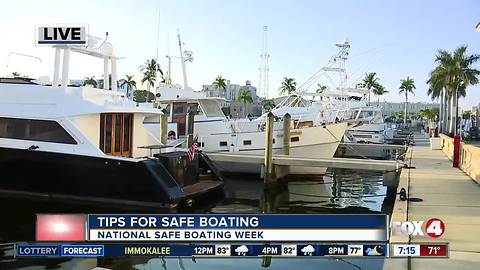 Simple and effective steps for safe boating on National Safe Boating Week - 7am live report