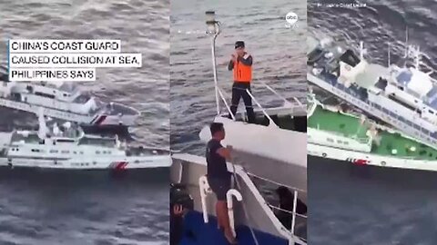 CHINA: Idiots argue over who speaks better English as ships collide in wide open seas!