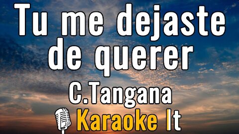 C. Tangana - Tú Me Dejaste De Querer [KARAOKE] [4K]