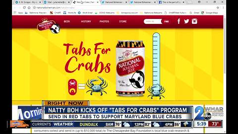 Natty Boh Tabs for Crabs program kicks off