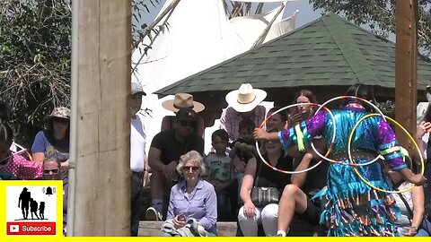 Indian Dancers Hoop Dances - Cheyenne Frontier Days 2022