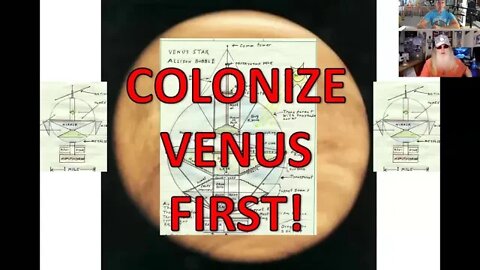 NASA Contractor, Blueprints, Colonizing Space & Atmosphere of Venus, w/ Giant Spheres, Greg Allison