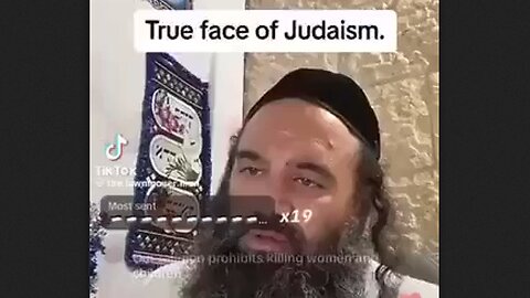 Rabbi trying to justify murdering innocent children