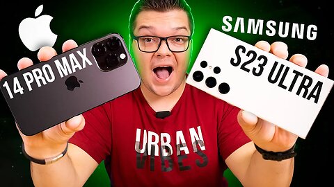 Galaxy S23 Ultra vs iPhone 14 Pro Max! Qual deles é o MELHOR? Comparativo