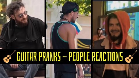 Guitar Prank Compilation - People Reactions #4