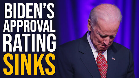 Biden's Approval Rating Sinks