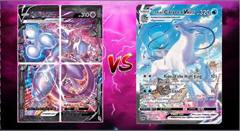 Pokemon TCG Online Expanded Mewtwo V Union Malamar VS Ice Rider Calyrex VMAX Palkia VSTAR!!