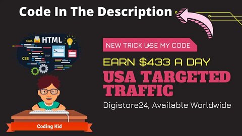 How To Get Unlimited Free Traffic To An Affiliate Link, Affiliate Marketing, Digistore24