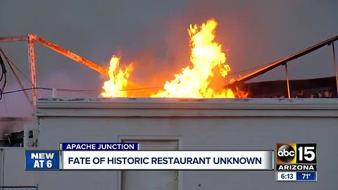 Fate of historic Apache Junction restaurant unknown