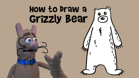 How to Draw a Grizzly Bear