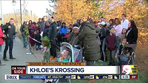 'Khloe's Krossing' to memorialize 'amazing' girl