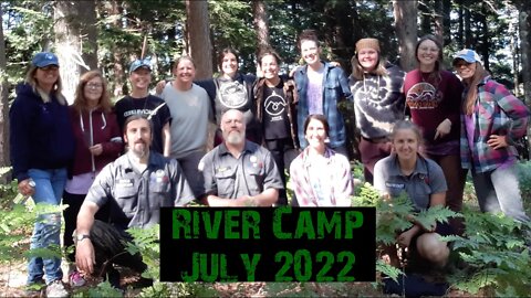 "River Camp" at the Manistee River Trail