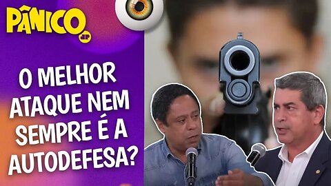 LIBERAÇÃO DE ARMAS PROTEGE O POVO OU DÁ MUNIÇÃO AOS BANDIDOS? Orlando Silva e Coronel Tadeu debatem