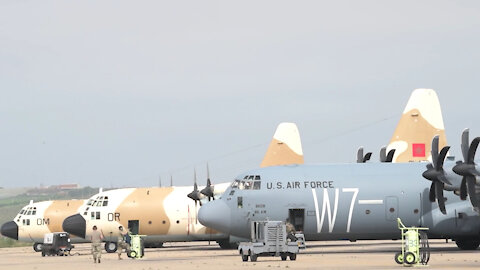 African Lion 2021 - C130J B-Roll