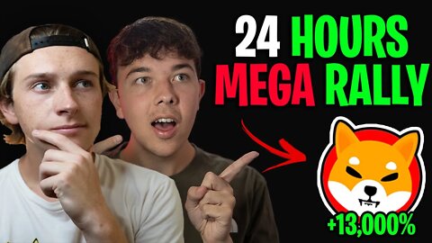 SHIBA INU COIN LIVE MEGA RALLY 24 HOURS 🔥 LIVE SHIB NEWS 🚨 SHIB PRICE PREDICTION 💯