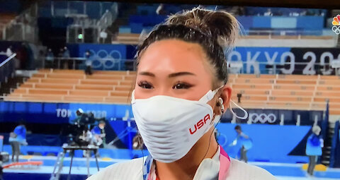 TSVN109 7.2021 Suni Lee Takes The Gold Medal At The 2021 Tokyo Olympics Way To Go