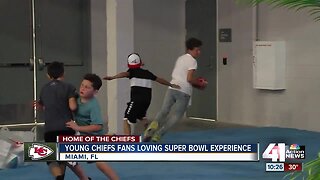 Chiefs quarterback Patrick Mahomes inspires young fans everywhere