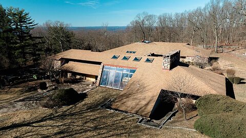 Abandoned $12,000,000 Glass Mega Mansion With Massive Indoor Pool