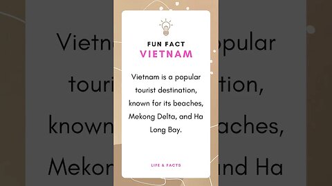 Fun Facts Vietnam