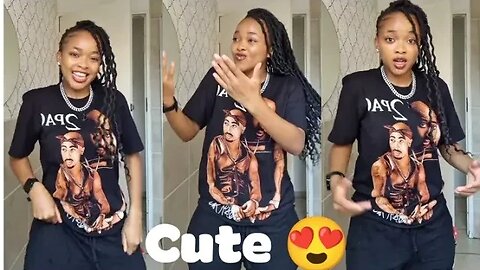 she's too cute 😍👌 Amapiano dance videos 🔥