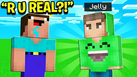 JELLY Prank on Noob1234 - Minecraft