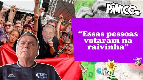 BOLSONARO SOBRE GOVERNO LULA: “ESTAMOS ENTRANDO EM UM BURACO QUE PODE SER DIFÍCIL SAIR DELE”