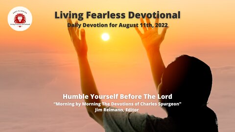 Humble Yourself Before The Lord