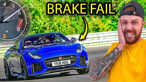 FLAT OUT IN THE WRECKED JAGUAR F TYPE SVR I REBUILT