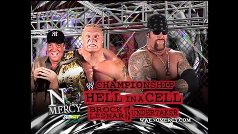 Brock Lesnar vs The Undertaker Hell In A Cell No Mercy 2002 Highlights