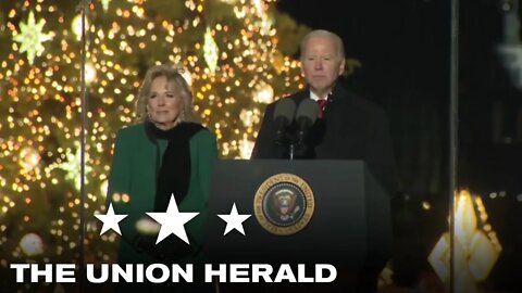 President Biden Delivers Remarks at the 2022 National Christmas Tree Lighting Ceremony