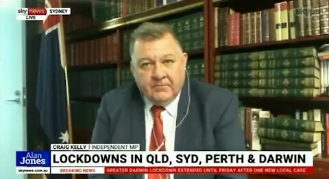 SKY NEWS AU: MP Craig Kelly again and again gets things right on HCQ and IVERMECTIN