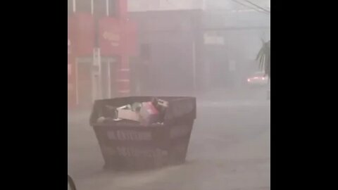 VENTOS FORTES COM CHUVA DE GRANIZO CAUSA ESTRAGOS EM CIDADES DO MARANHÃO