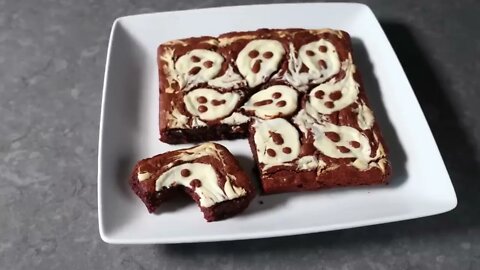 Ghost Cheesecake Brownies - Food Wishes