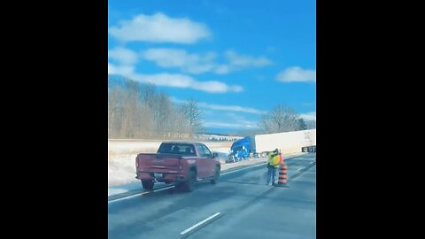 Highway 402 Accident Sarnia