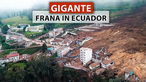 Che tragedia! Una frana devastante in Ecuador