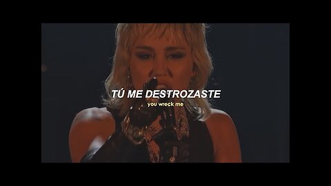 Miley Cyrus - Wrecking Ball [letra+lyrics]